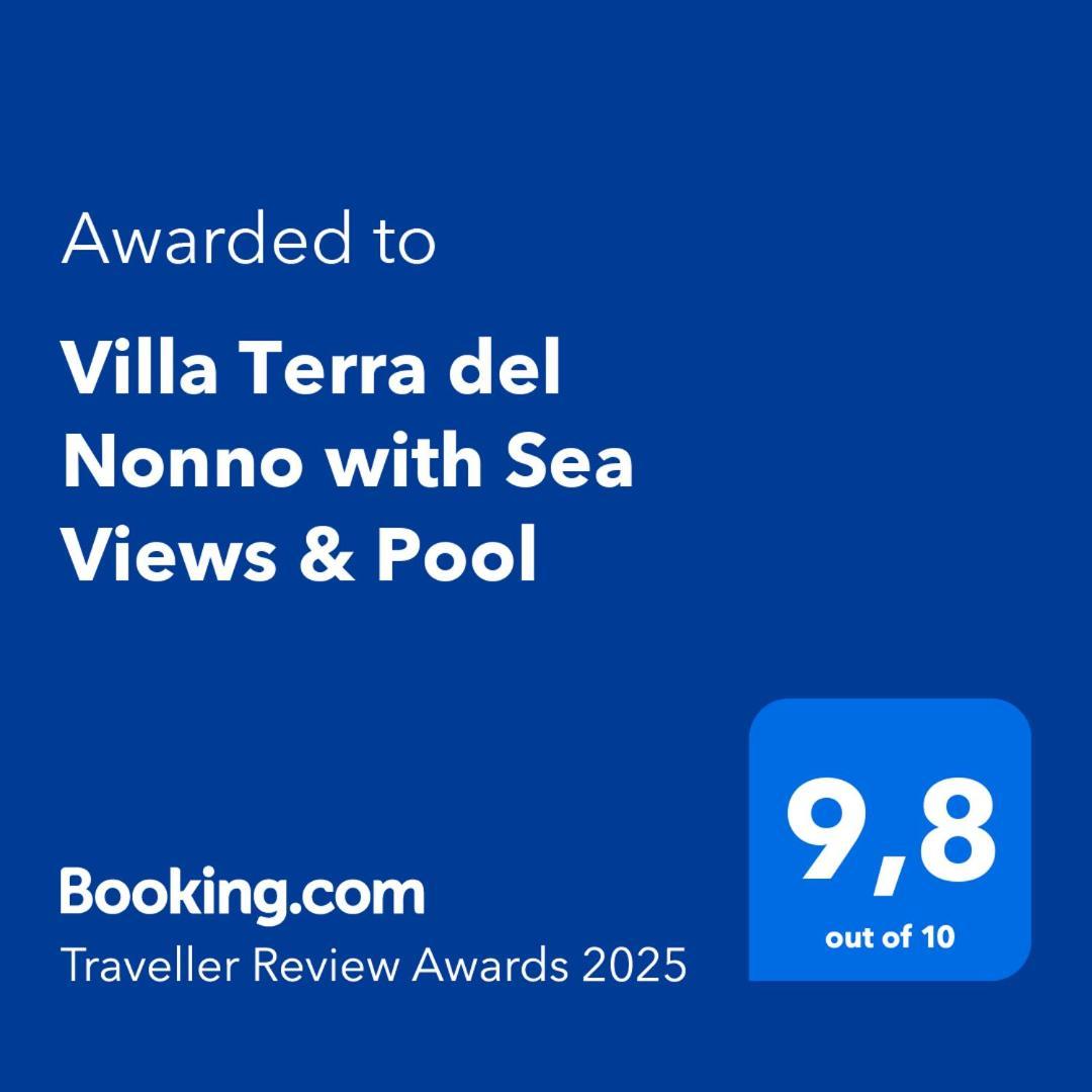 Villa Terra Del Nonno With Sea Views & Pool جايوس المظهر الخارجي الصورة